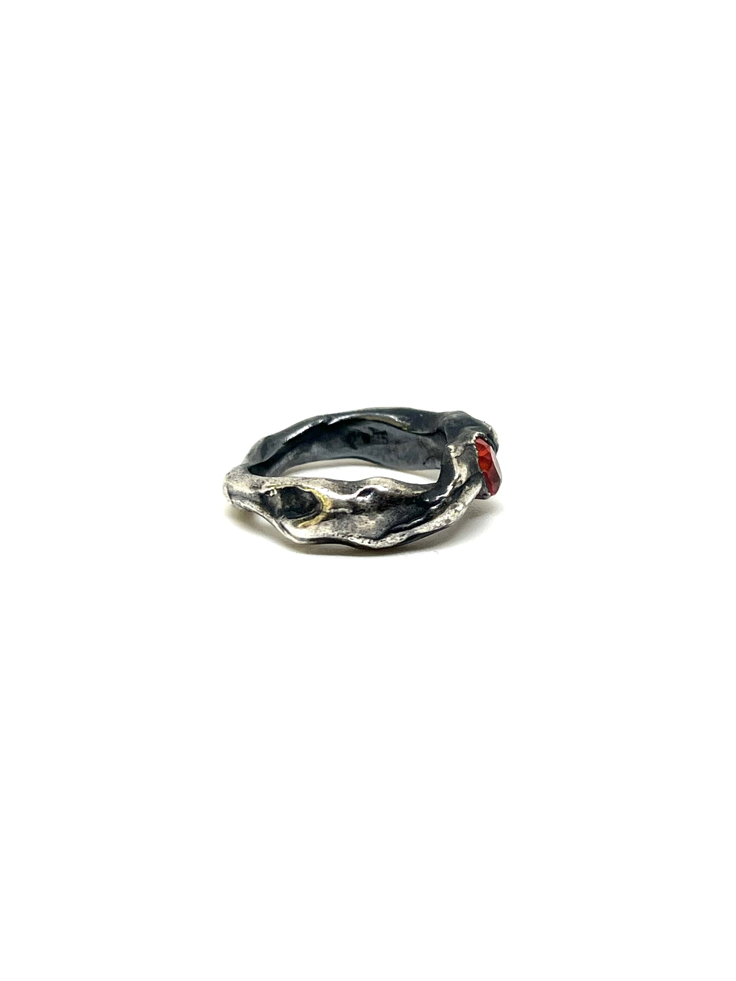 Red Topaz Ring