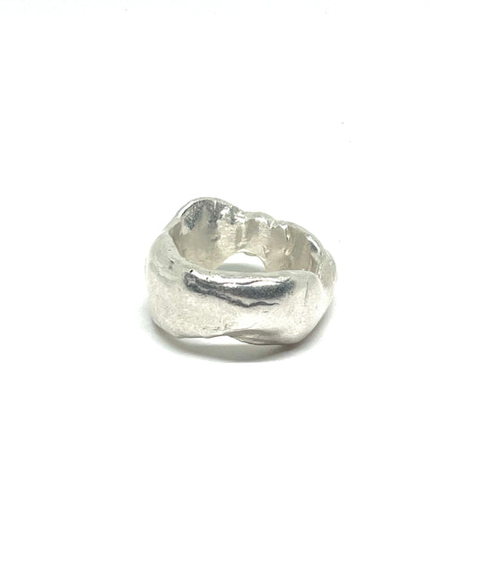 Abstract ring for pinkie