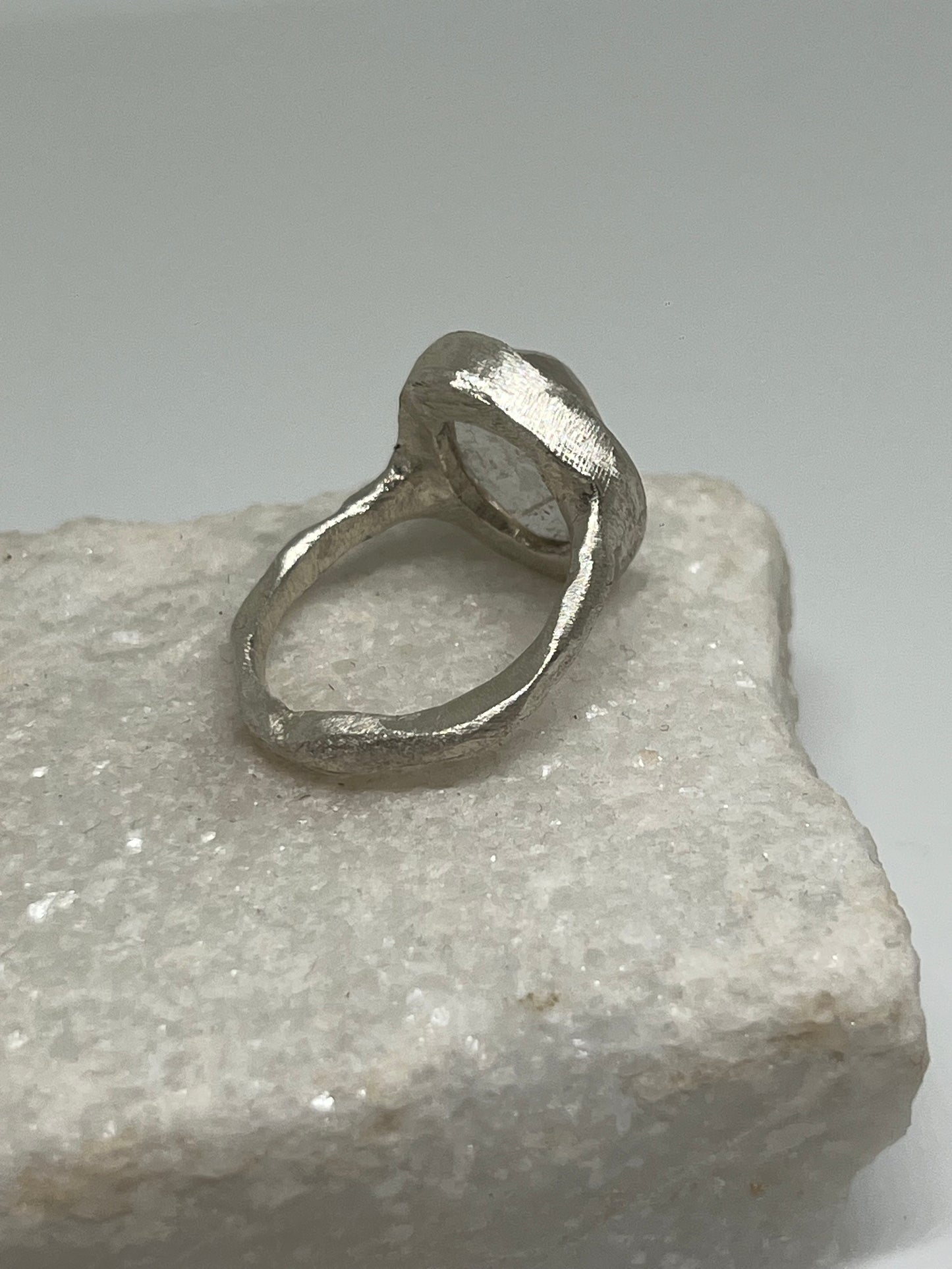 Rutilated Quartz in Silver