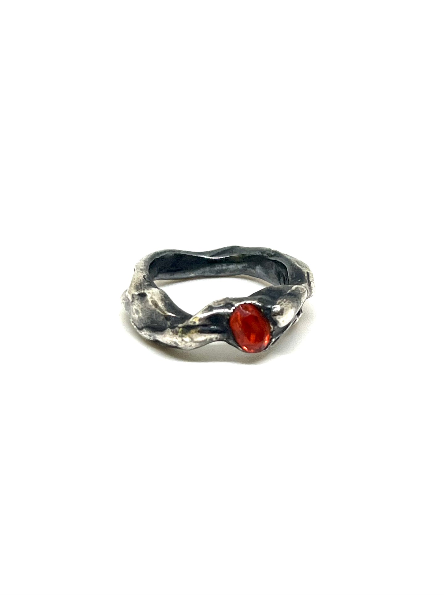 Red Topaz Ring