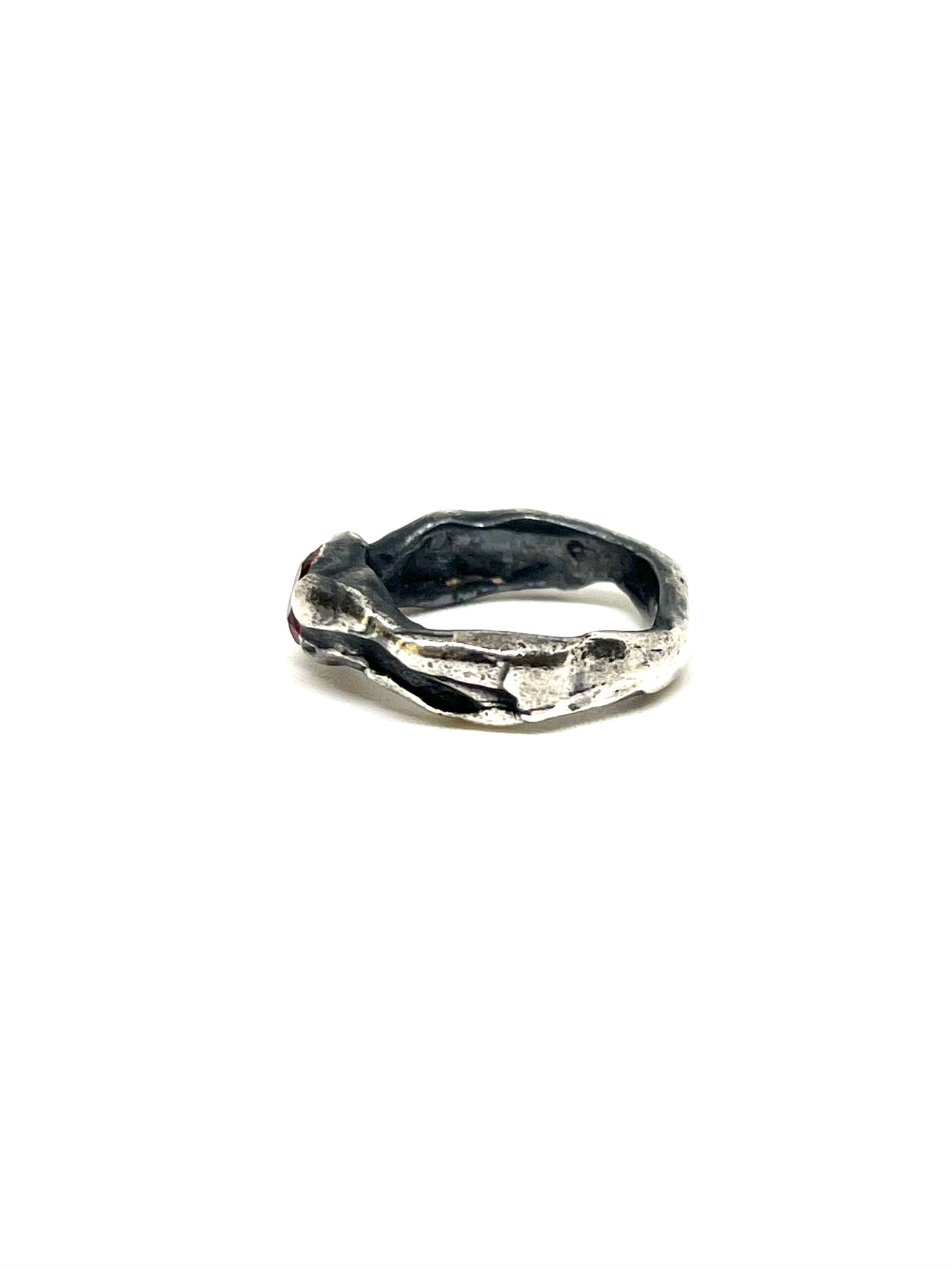 Red Topaz Ring