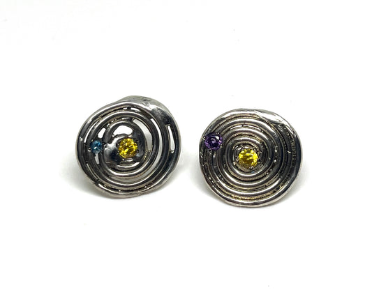 Spiral earrings